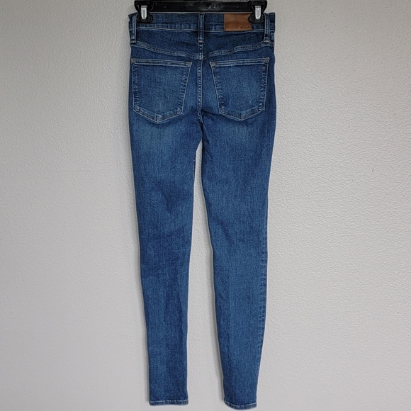 MADEWELL  9 MID-RISE  SKINNY JEANS/ 25T. - Picture 2 of 11